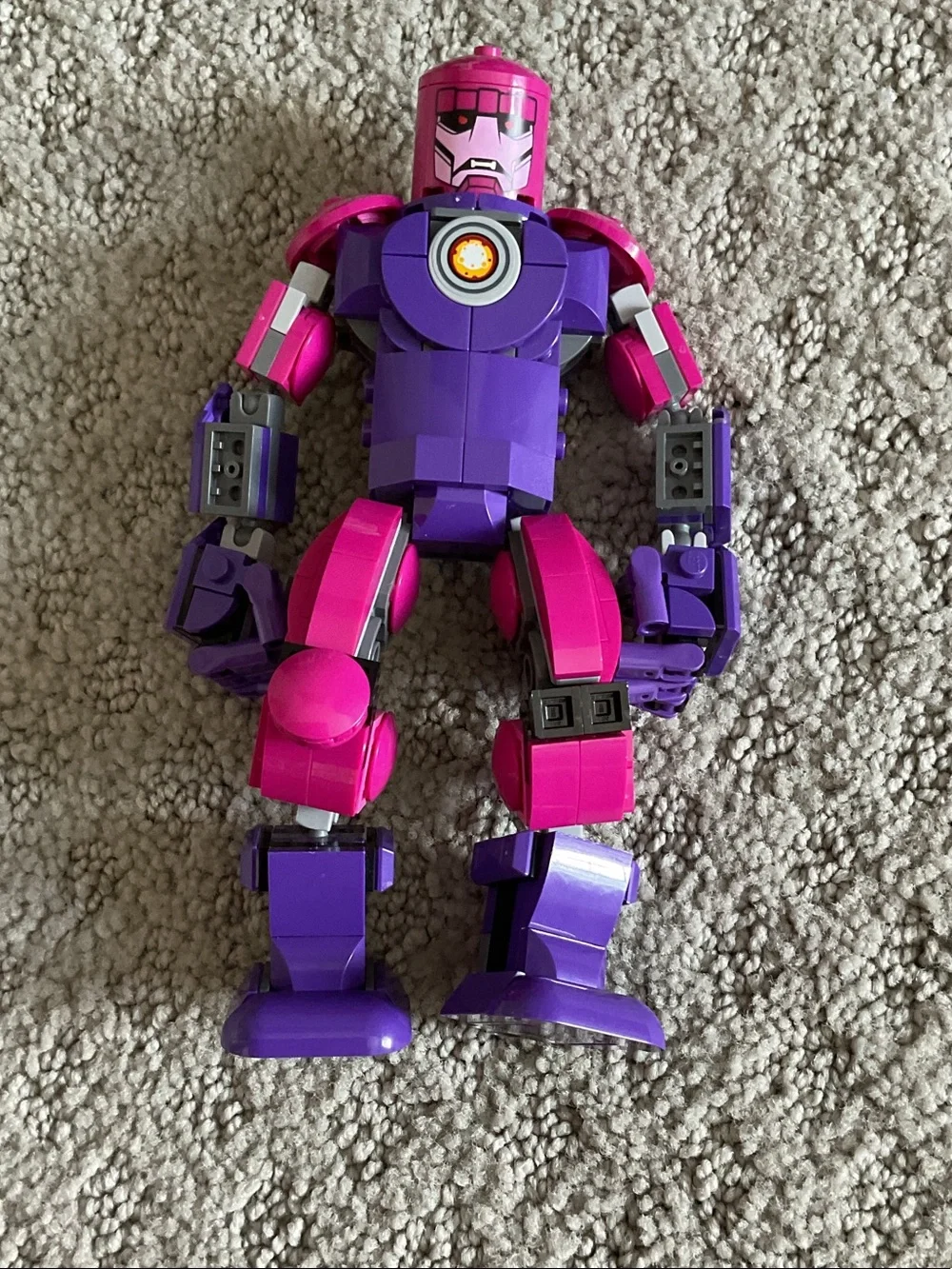Lego Purple and Pink Superhero School Playset